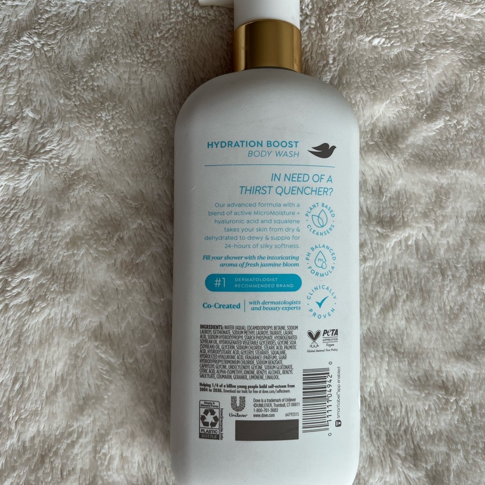 Hydration Boost Body Wash - White